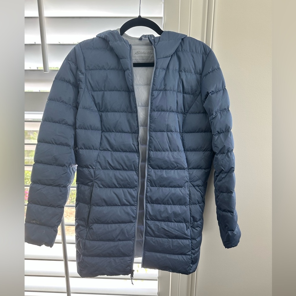 Eddie Bauer Periwinkle/Blue Puffer Jacket